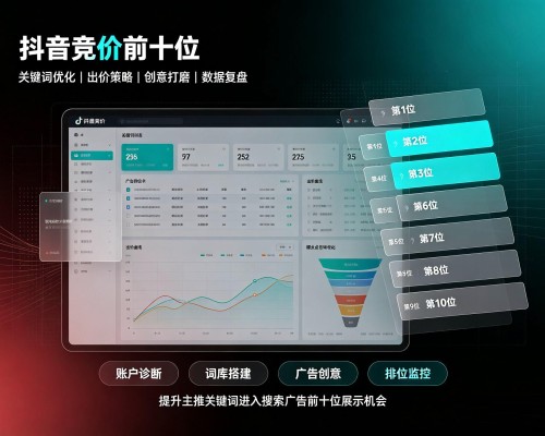 冠县抖音搜索竞价